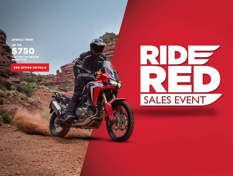  Honda - Ride Red Sales Event - All Motorcycle and Scooter